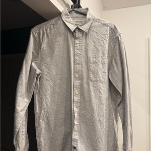 Taylor Stitch Speckled Gray Shirt